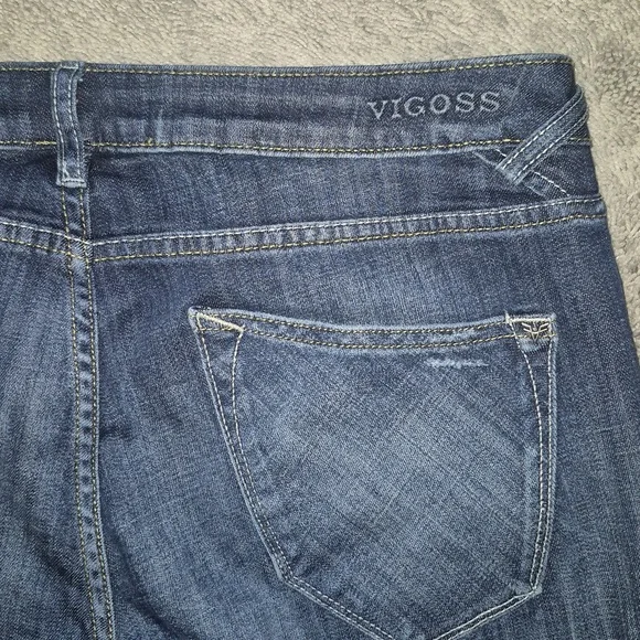 Vigoss Distressed Blue Jeans - Picture 8 of 16
